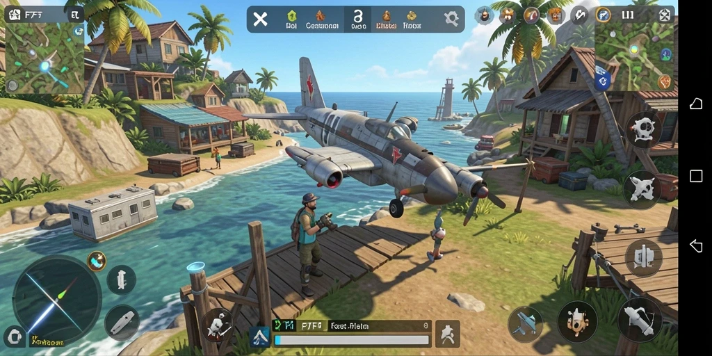 Tangkapan layar permainan F7F7 yang menarik dan penuh aksi.