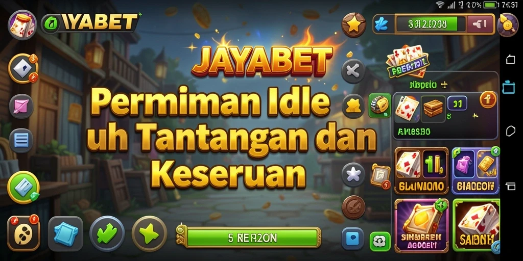Tampilan gameplay utama JAYABET yang seru dan adiktif.