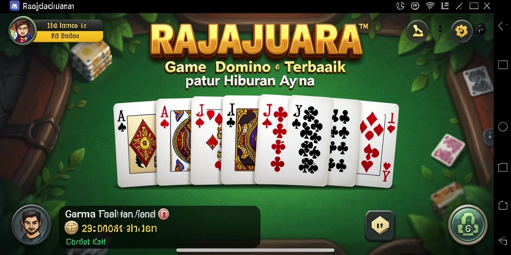 Screenshot gameplay seru dari RAJAJUARA di kategori Domino.